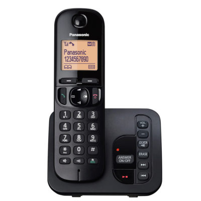 Panasonic DECT Cordless Telephone with Answering Machine – Single Panasonic DECT Cordless Telephone with Answering Machine – Single